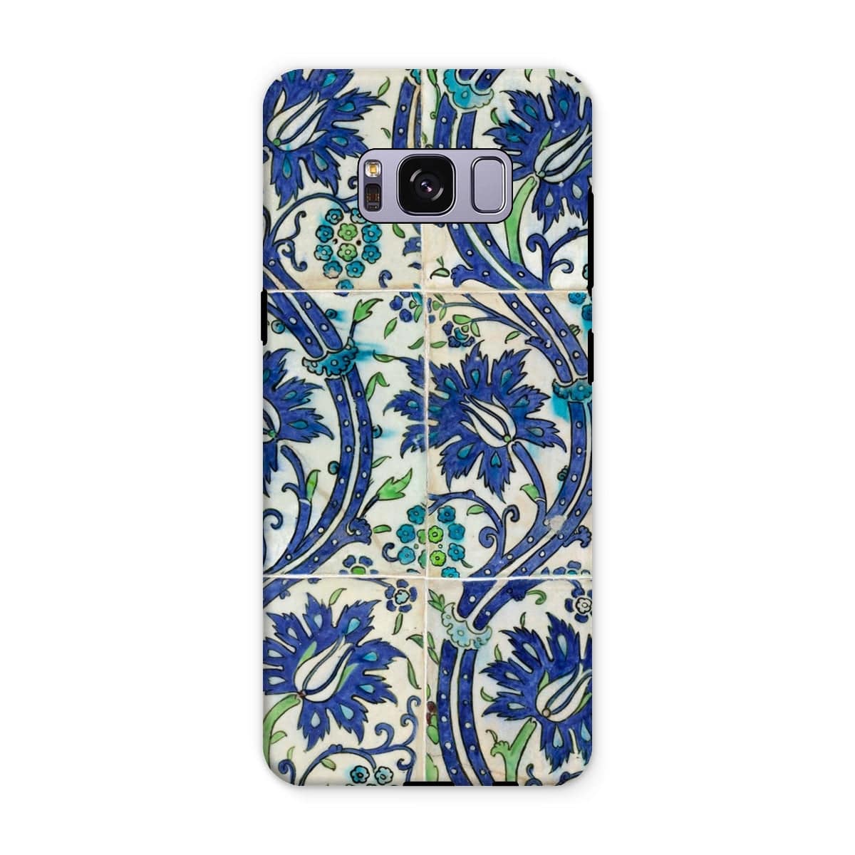 Casezest Mobile Phone Case for Samsung Galaxy S8 Plus / Gloss Old Vine Tile Design