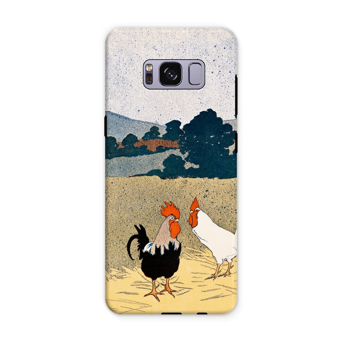 Casezest Mobile Phone Case for Samsung Galaxy S8 Plus / Gloss Penfield Roosters Design