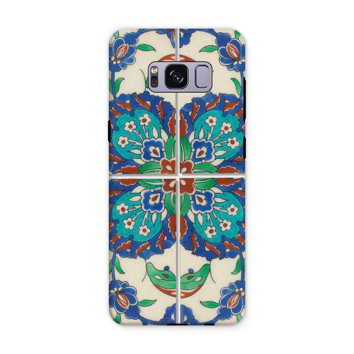 Casezest Mobile Phone Case for Samsung Galaxy S8 Plus / Gloss Persian Style Tile Design