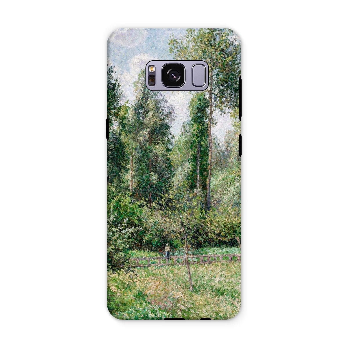 Casezest Mobile Phone Case for Samsung Galaxy S8 Plus / Gloss Pissarro Poplars Design