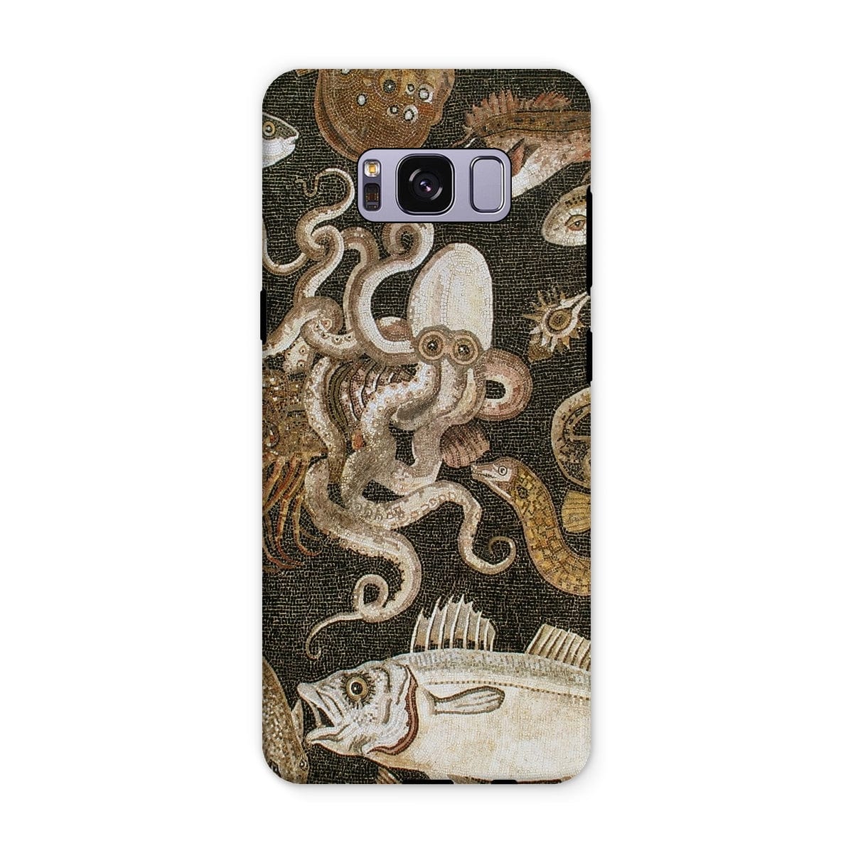 Casezest Mobile Phone Case for Samsung Galaxy S8 Plus / Gloss Pompeii Sealife Mosaic Design