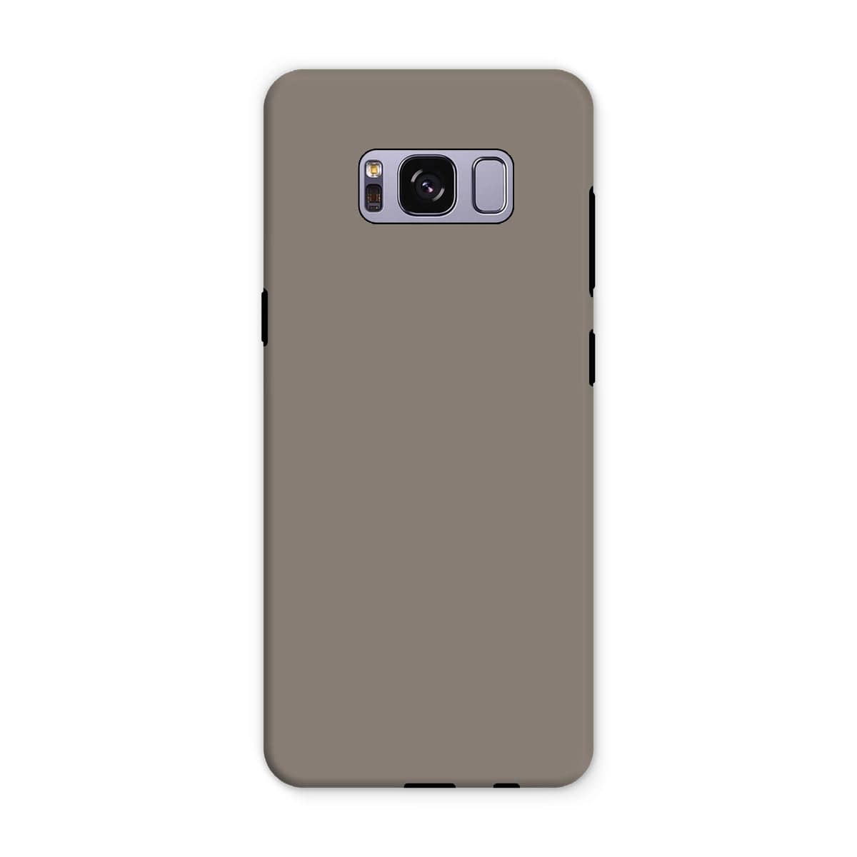 Casezest Mobile Phone Case for Samsung Galaxy S8 Plus / Gloss Pure Grey Design