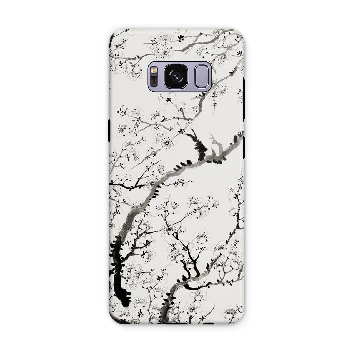 Casezest Mobile Phone Case for Samsung Galaxy S8 Plus / Gloss Rashan Chinese Cherry Design