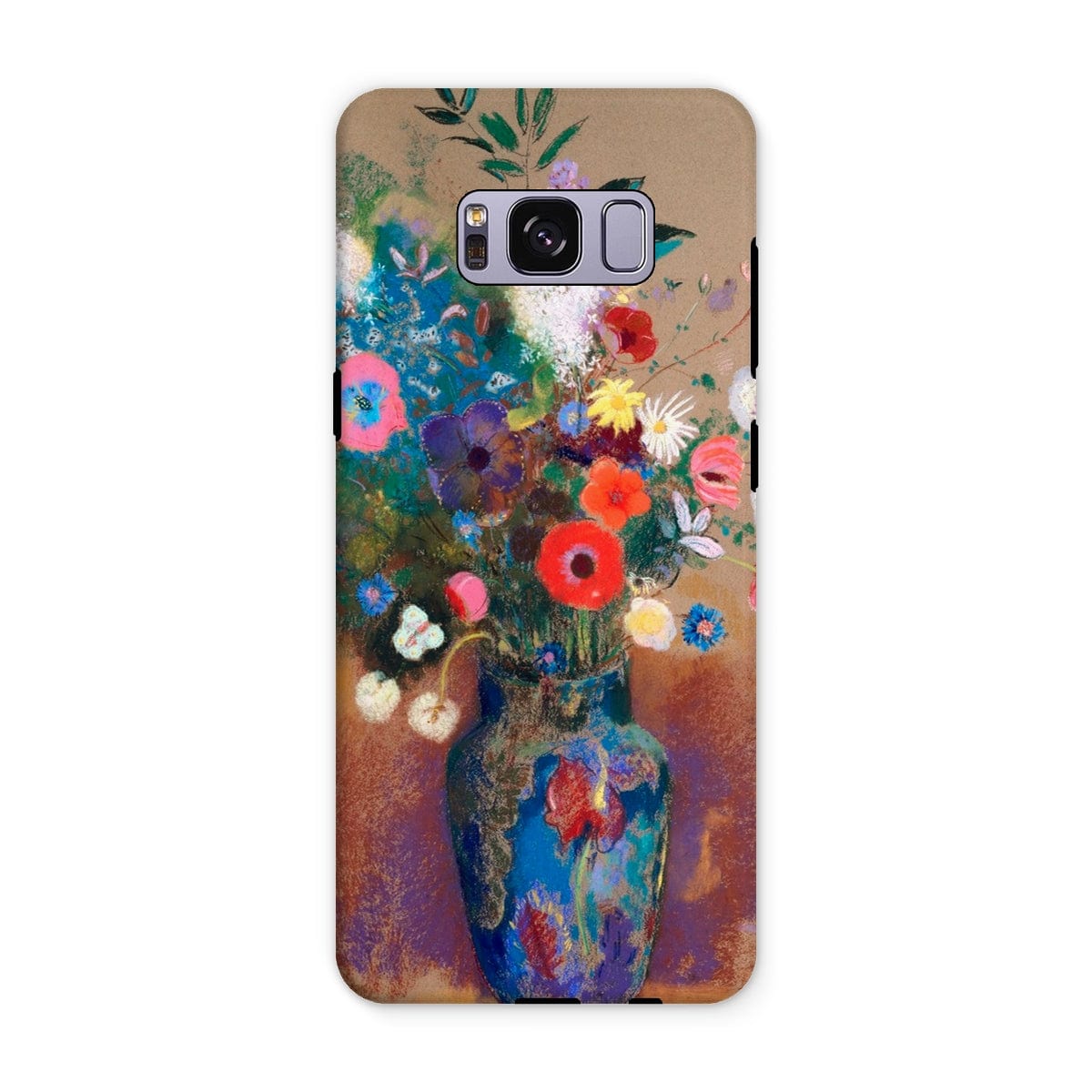 Casezest Mobile Phone Case for Samsung Galaxy S8 Plus / Gloss Redon Bouquet of Flowers Design