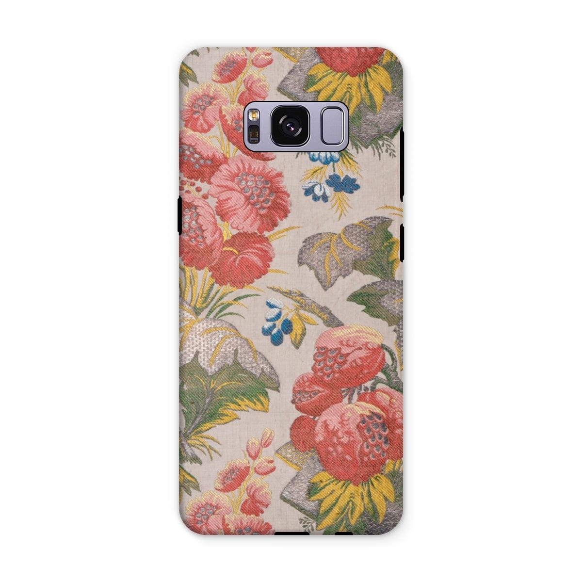 Casezest Mobile Phone Case for Samsung Galaxy S8 Plus / Gloss Revel Floral Textile Design