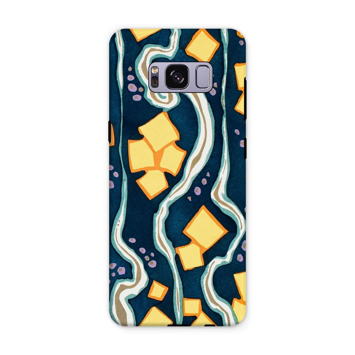 Casezest Mobile Phone Case for Samsung Galaxy S8 Plus / Gloss Séguy Deco Border Design