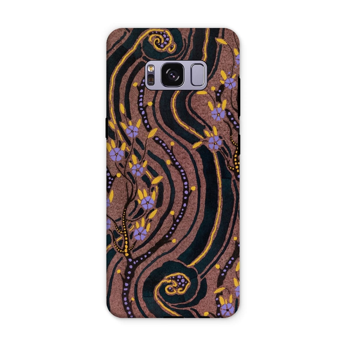 Casezest Mobile Phone Case for Samsung Galaxy S8 Plus / Gloss Séguy Deco Flower Design