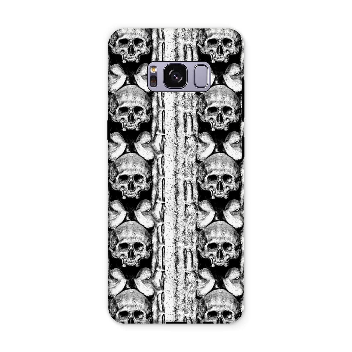 Casezest Mobile Phone Case for Samsung Galaxy S8 Plus / Gloss Skull Row Design