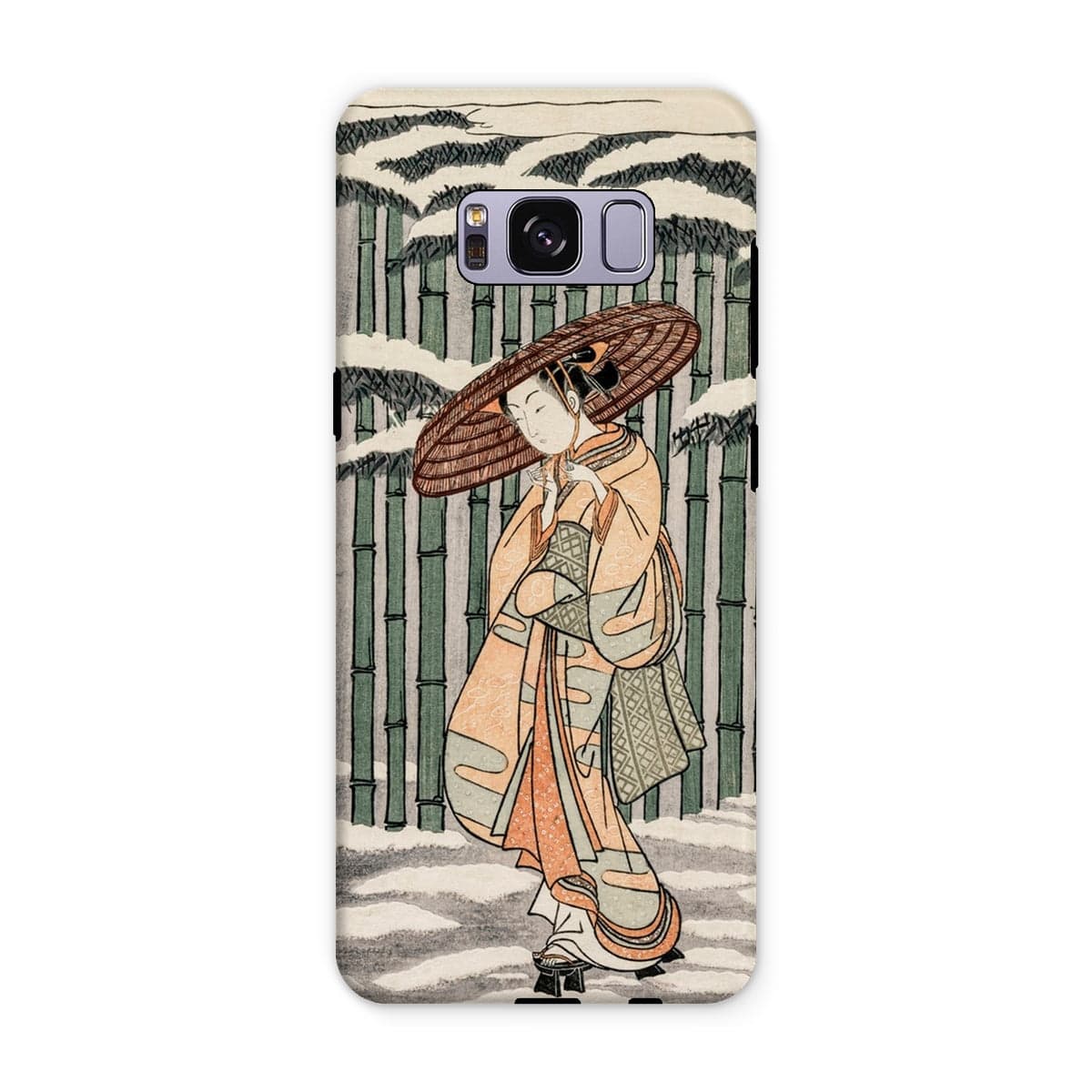 Casezest Mobile Phone Case for Samsung Galaxy S8 Plus / Gloss Suzuki Bamboo Grove Design