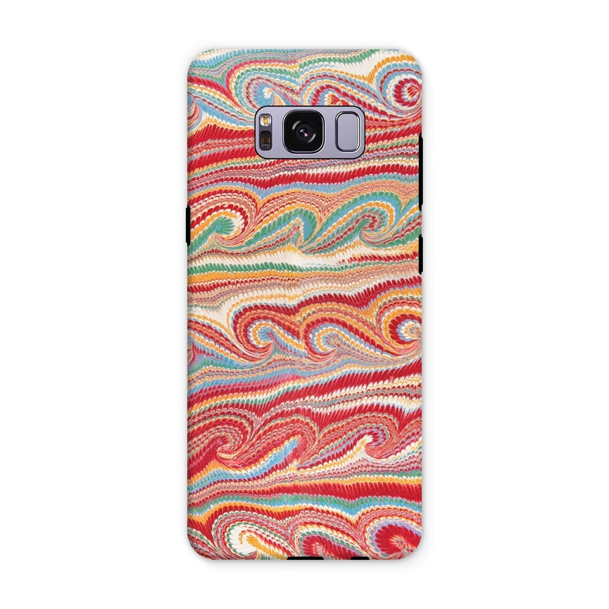 Casezest Mobile Phone Case for Samsung Galaxy S8 Plus / Gloss Watteau Endpaper Design