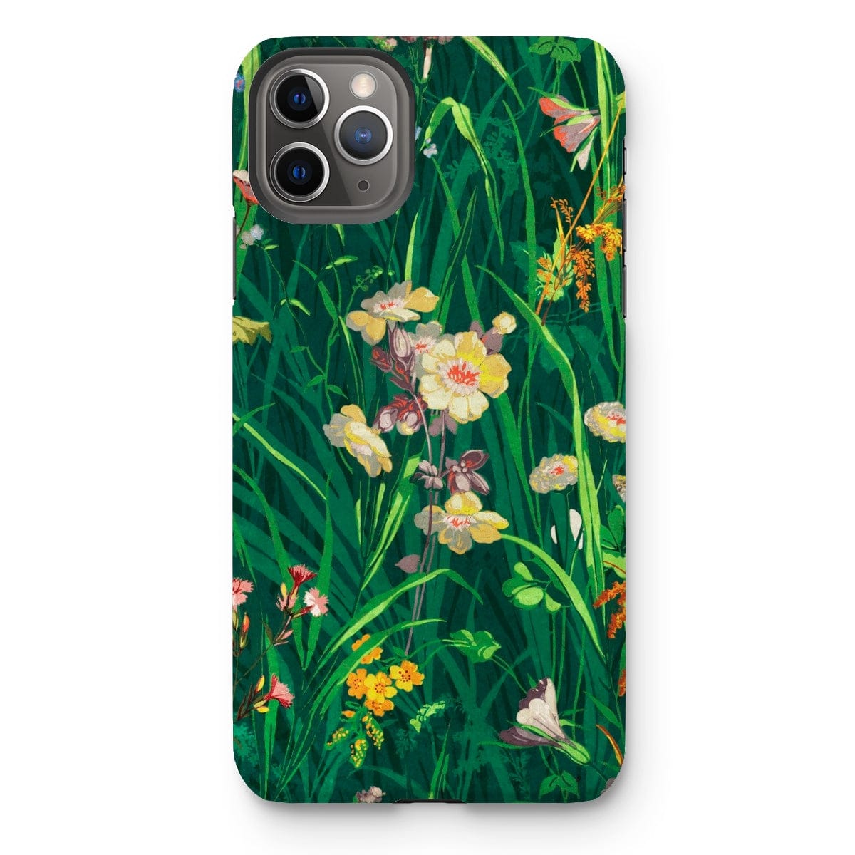 Prodigi Mobile Phone Case for iPhone 11 Pro Max / Gloss Wildflower Meadow Tough Phone Case Design