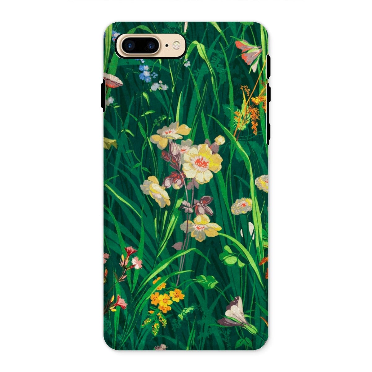 Prodigi Mobile Phone Case for iPhone 8 Plus / Gloss Wildflower Meadow Tough Phone Case Design