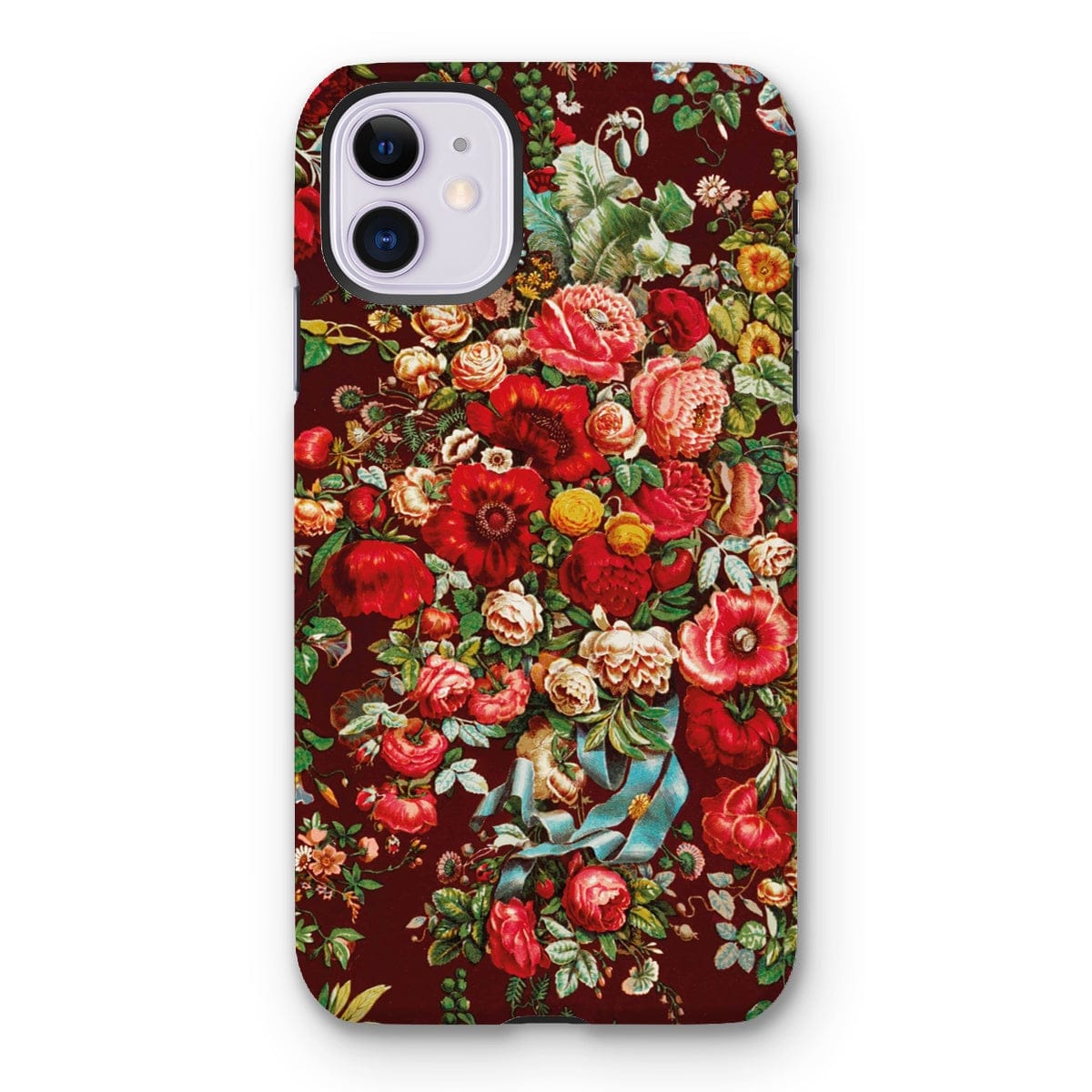 Casezest Mobile Phone Case for iPhone 11 / Matte Chintz Bouquet Design