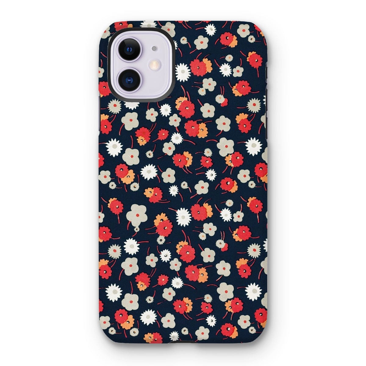 Casezest Mobile Phone Case for iPhone 11 / Matte Goy Flowers Design