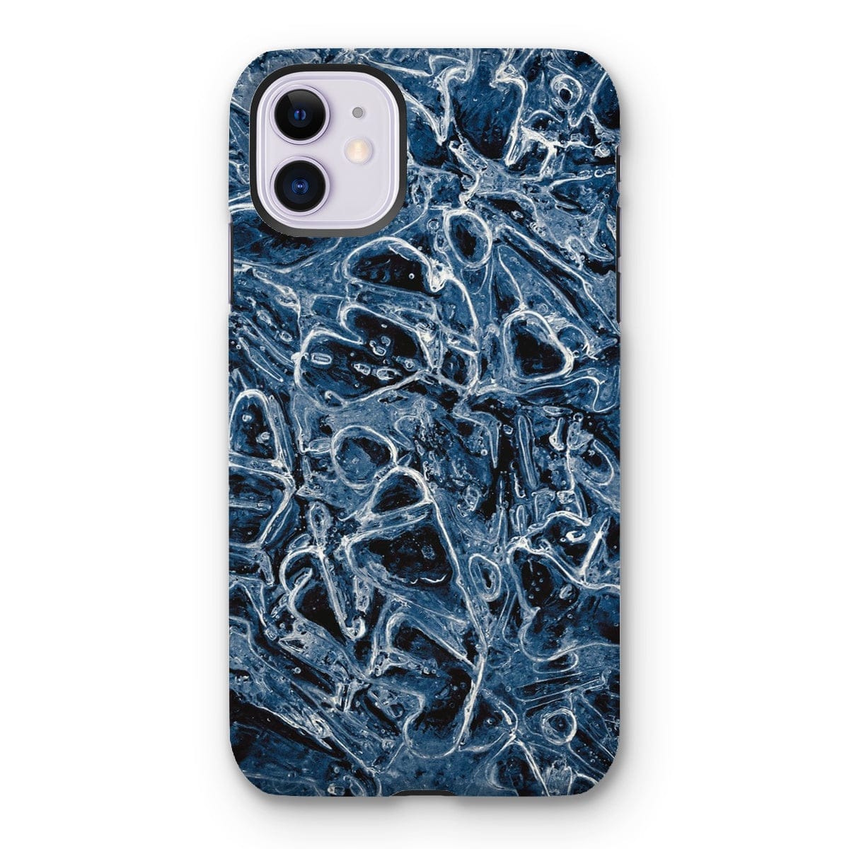 Casezest Mobile Phone Case for iPhone 11 / Matte Ice Flow Design