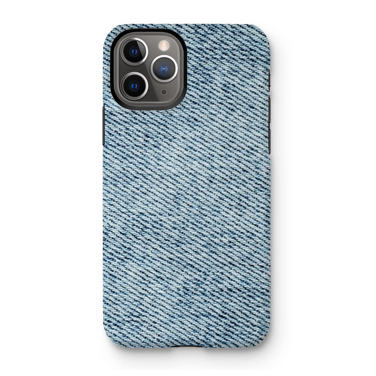 Casezest Mobile Phone Case for iPhone 11 Pro / Matte Light Blue Denim Design