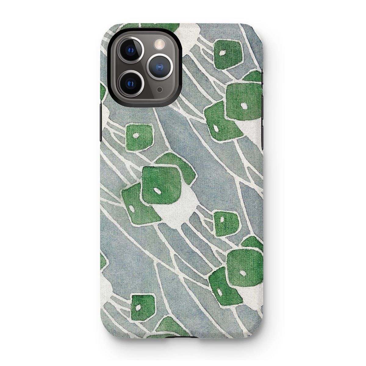 Casezest Mobile Phone Case for iPhone 11 Pro / Matte Overbeck Green Geometric Design