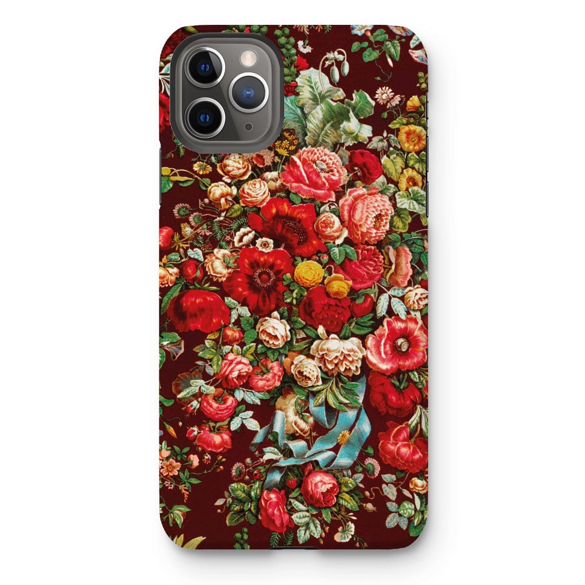 Casezest Mobile Phone Case for iPhone 11 Pro Max / Matte Chintz Bouquet Design