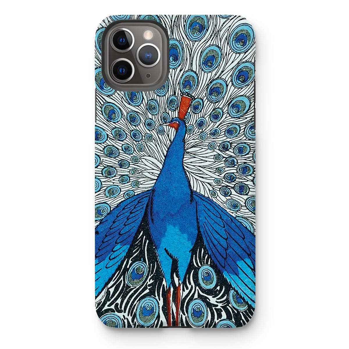 Casezest Mobile Phone Case for iPhone 11 Pro Max / Matte Fancy Peacock Design