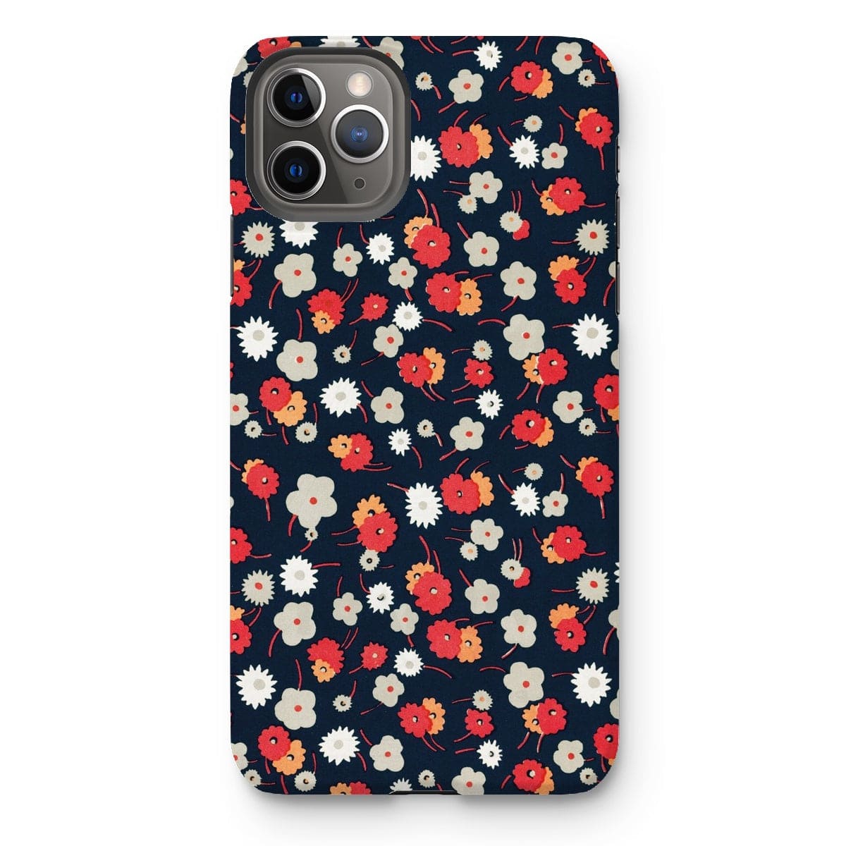 Casezest Mobile Phone Case for iPhone 11 Pro Max / Matte Goy Flowers Design