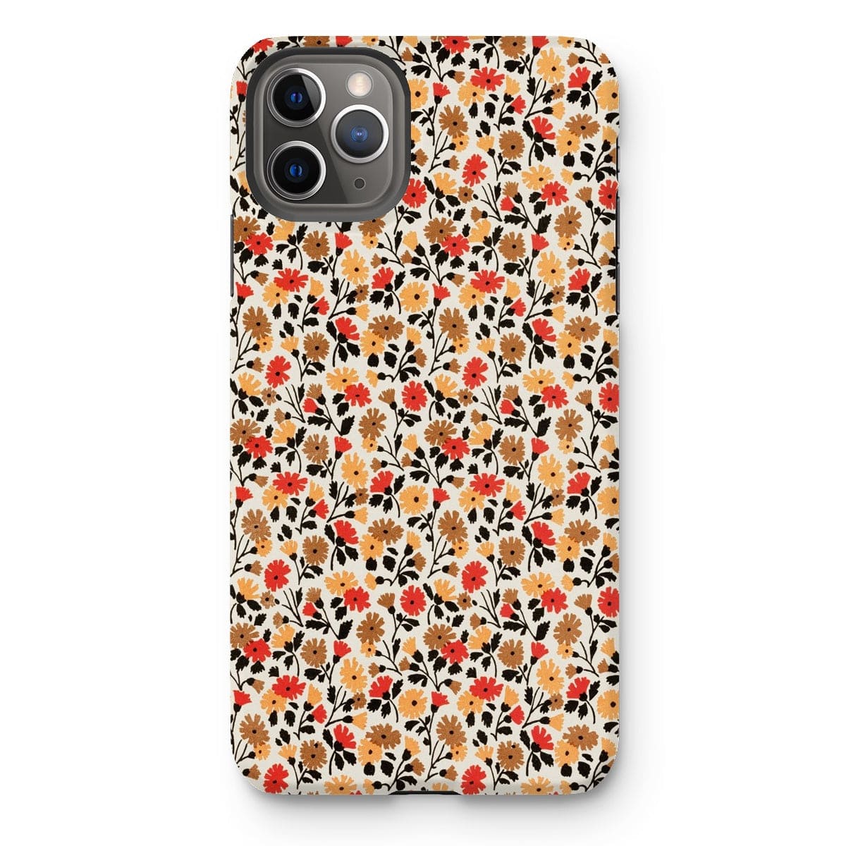 Casezest Mobile Phone Case for iPhone 11 Pro Max / Matte Small Flower Art Design