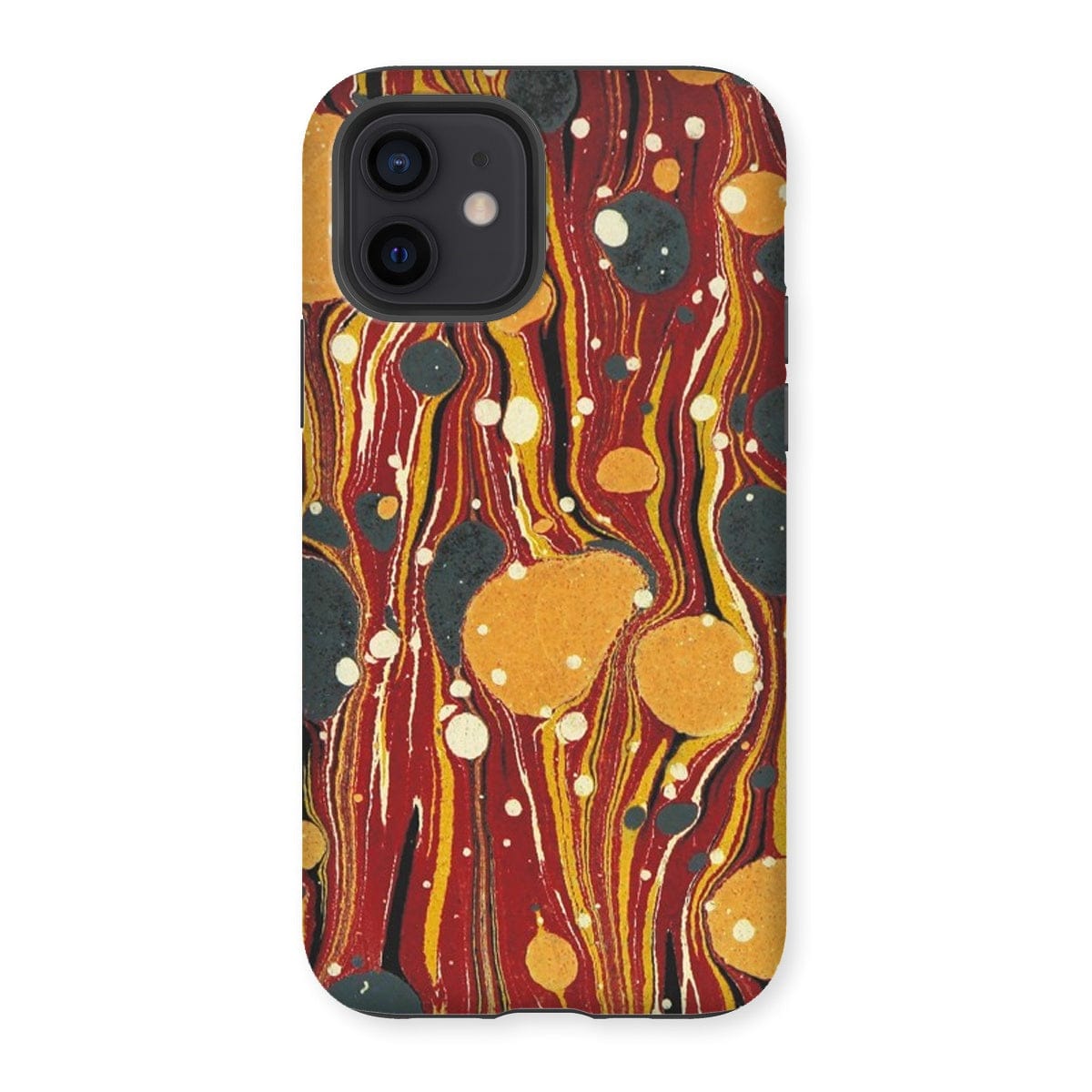 Casezest Mobile Phone Case for iPhone 12 / Matte Pope Painted Paper Design