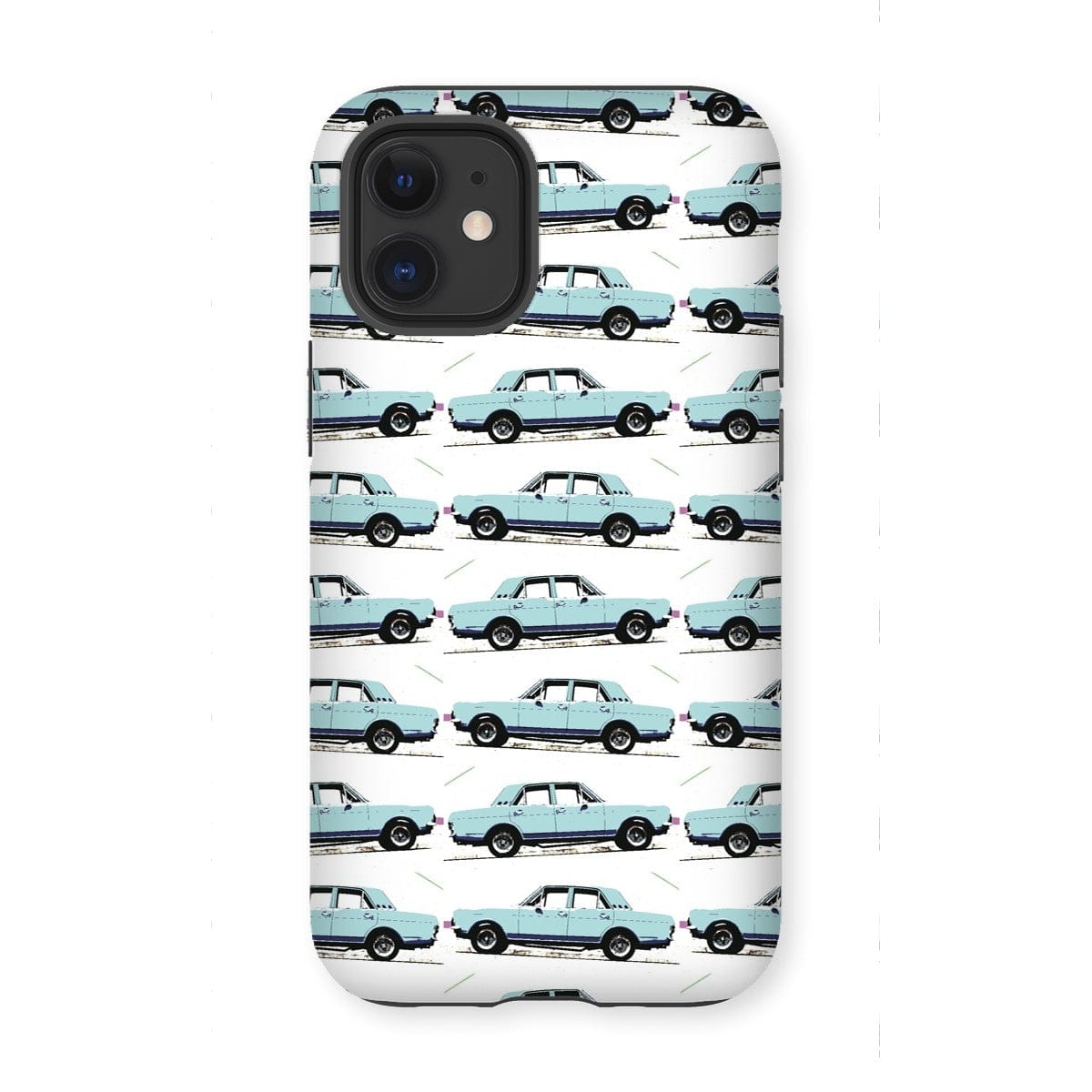 Casezest Mobile Phone Case for iPhone 12 Mini / Matte Malibu Sedan Design