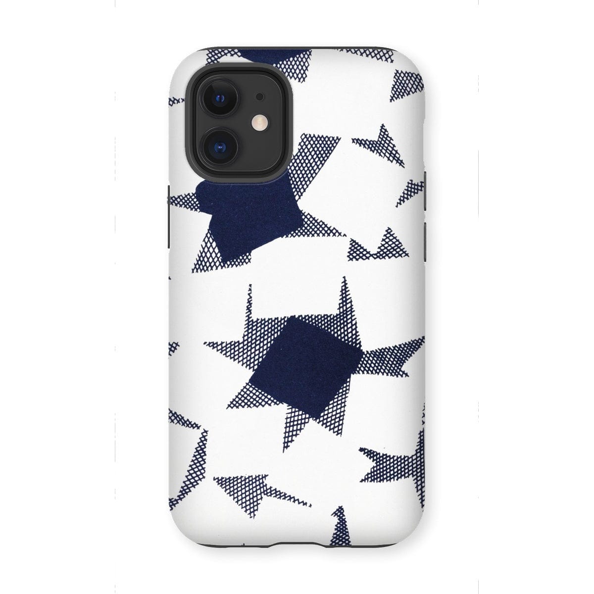 Casezest Mobile Phone Case for iPhone 12 Mini / Matte Rouit Abstract Design