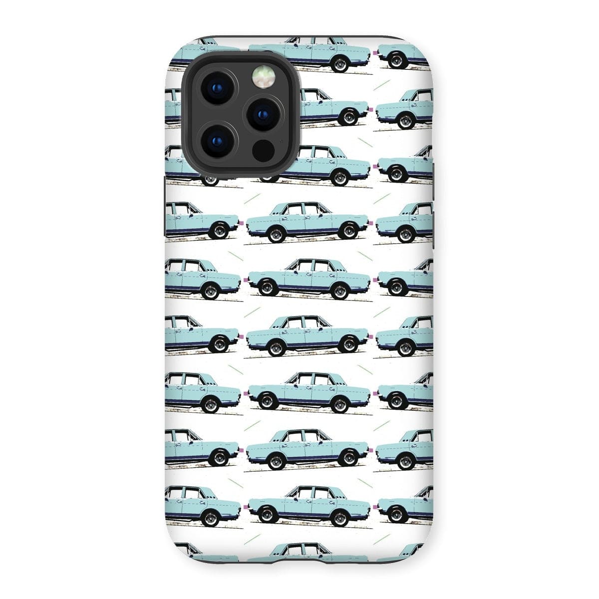 Casezest Mobile Phone Case for iPhone 12 Pro / Matte Malibu Sedan Design