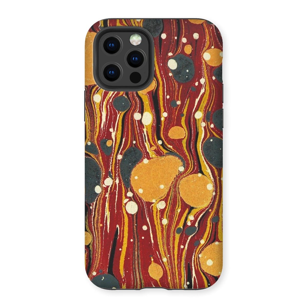 Casezest Mobile Phone Case for iPhone 12 Pro / Matte Pope Painted Paper Design