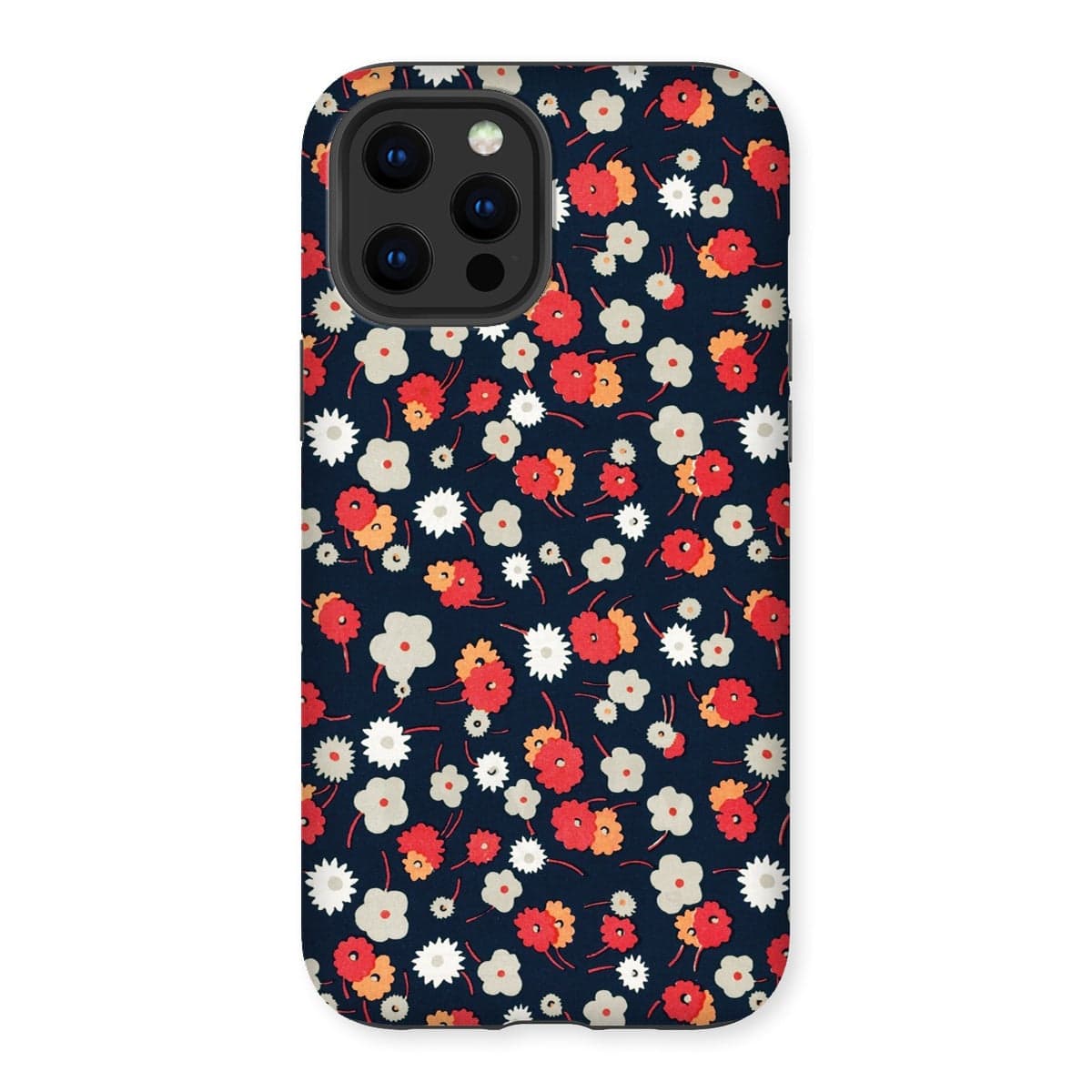 Casezest Mobile Phone Case for iPhone 12 Pro Max / Matte Goy Flowers Design