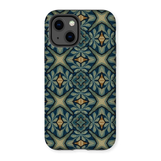 Casezest Mobile Phone Case for iPhone 13 / Matte Medieval Tapestry Design