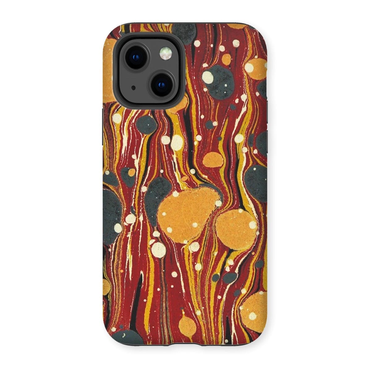 Casezest Mobile Phone Case for iPhone 13 / Matte Pope Painted Paper Design