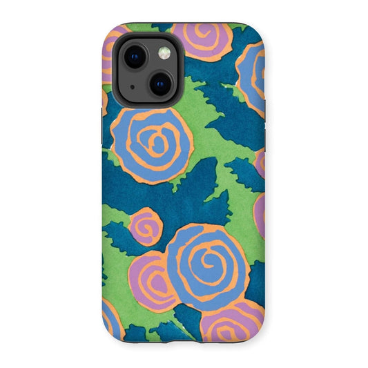 Casezest Mobile Phone Case for iPhone 13 / Matte Séguy Bouquet Design