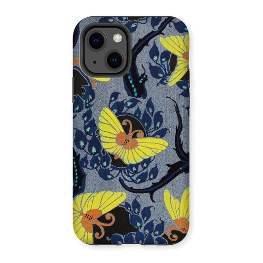 Casezest Mobile Phone Case for iPhone 13 / Matte Séguy Butterfly Design