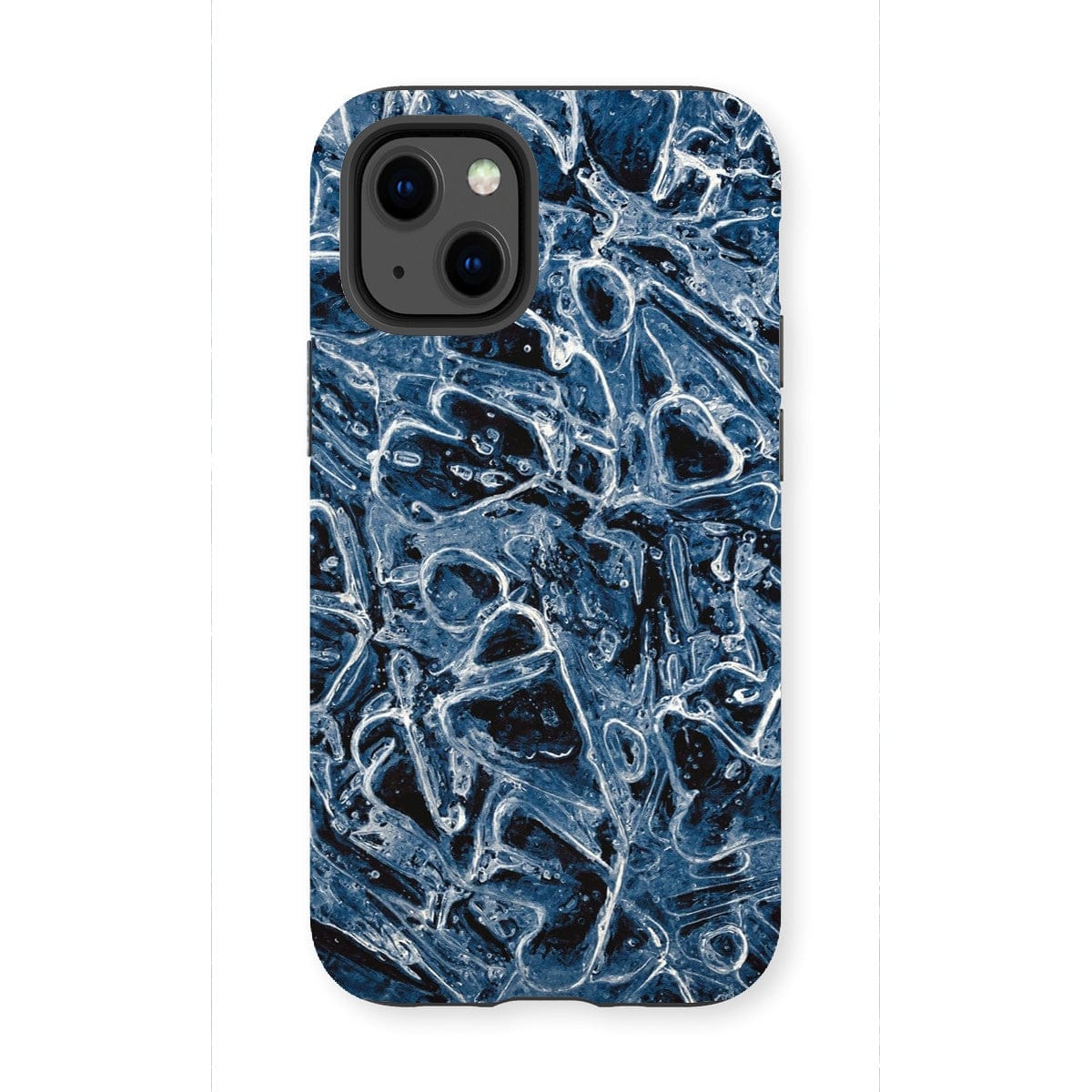 Casezest Mobile Phone Case for iPhone 13 Mini / Matte Ice Flow Design