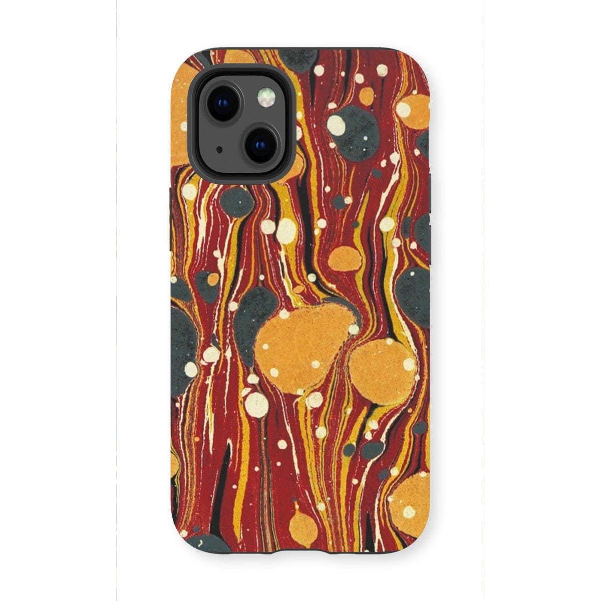 Casezest Mobile Phone Case for iPhone 13 Mini / Matte Pope Painted Paper Design