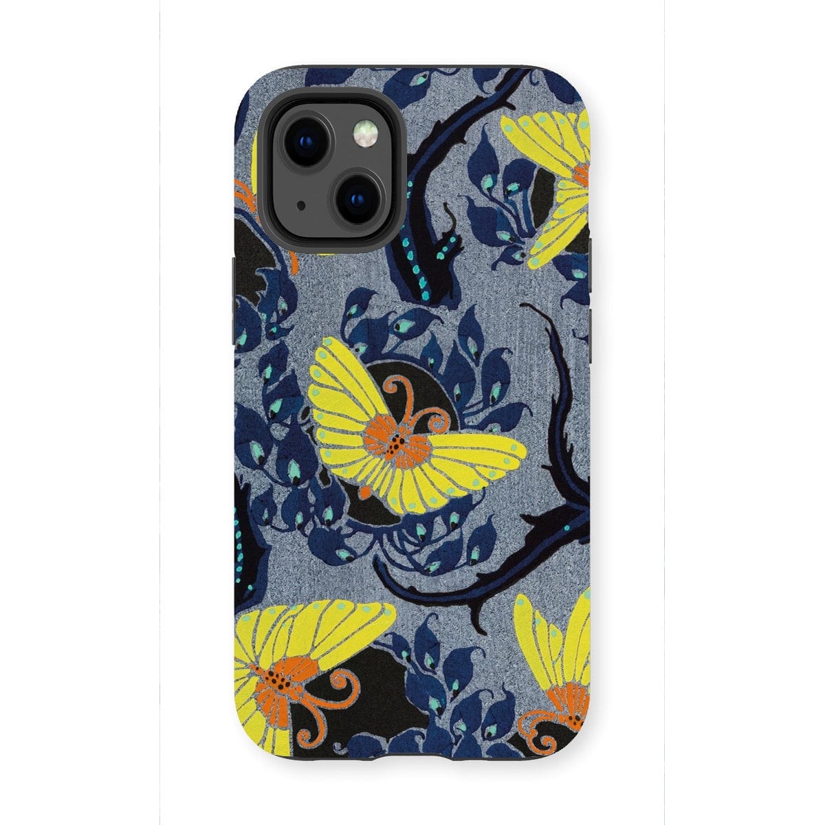 Casezest Mobile Phone Case for iPhone 13 Mini / Matte Séguy Butterfly Design