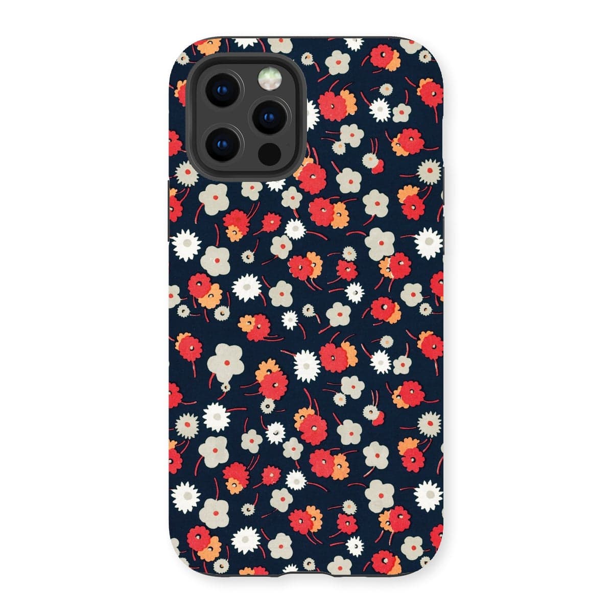 Casezest Mobile Phone Case for iPhone 13 Pro / Matte Goy Flowers Design