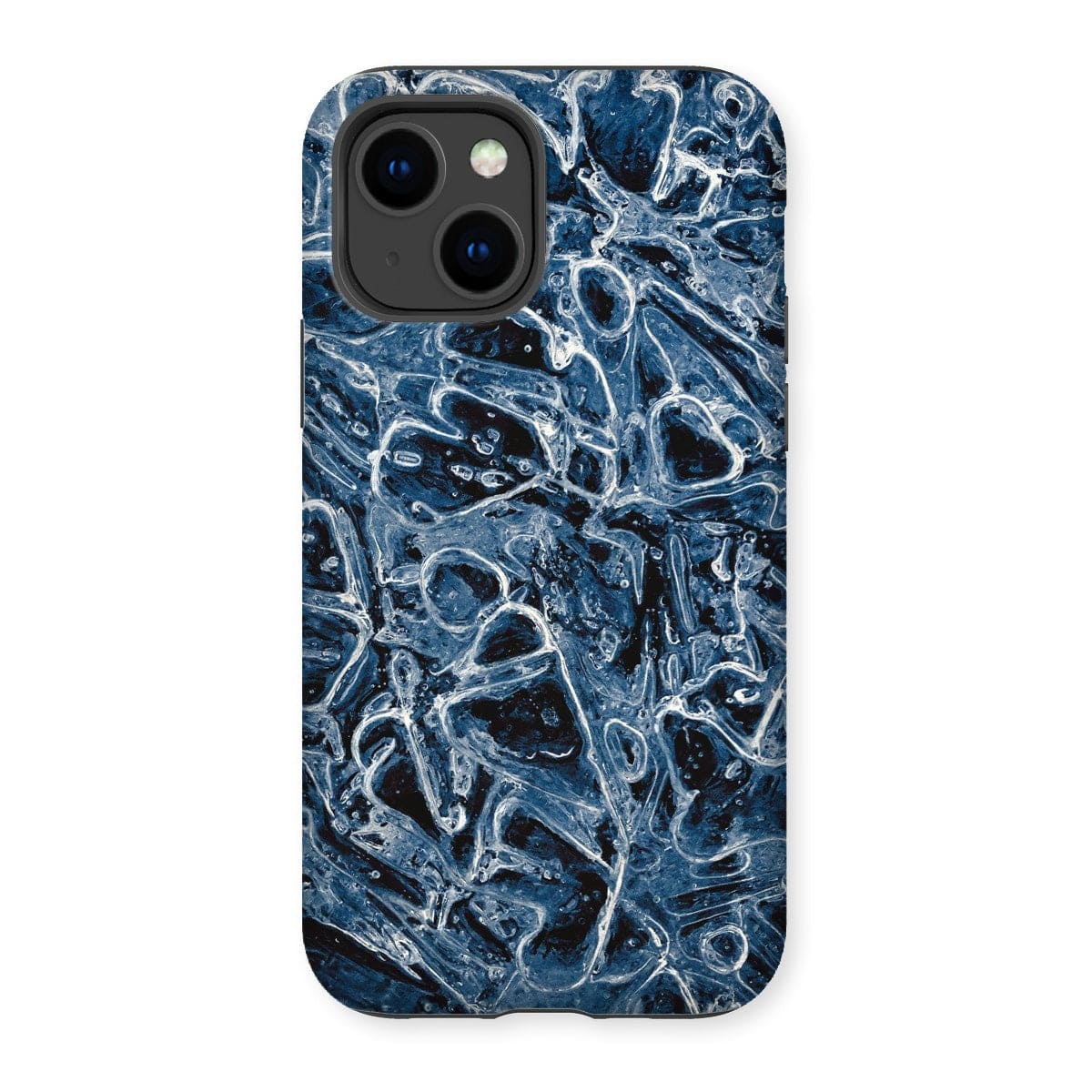 Casezest Mobile Phone Case for iPhone 14 / Matte Ice Flow Design