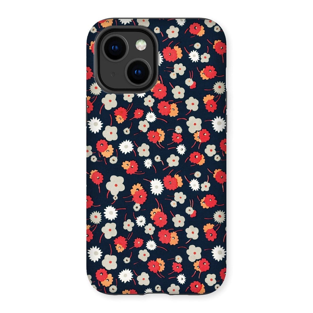 Casezest Mobile Phone Case for iPhone 14 Plus / Matte Goy Flowers Design