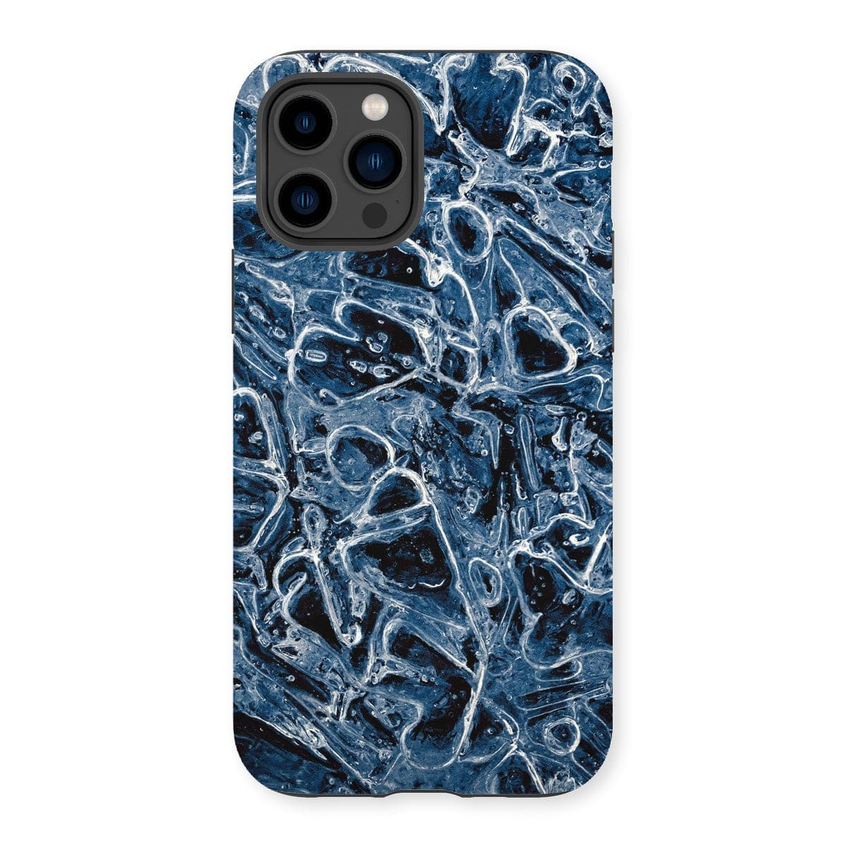 Casezest Mobile Phone Case for iPhone 14 Pro / Matte Ice Flow Design