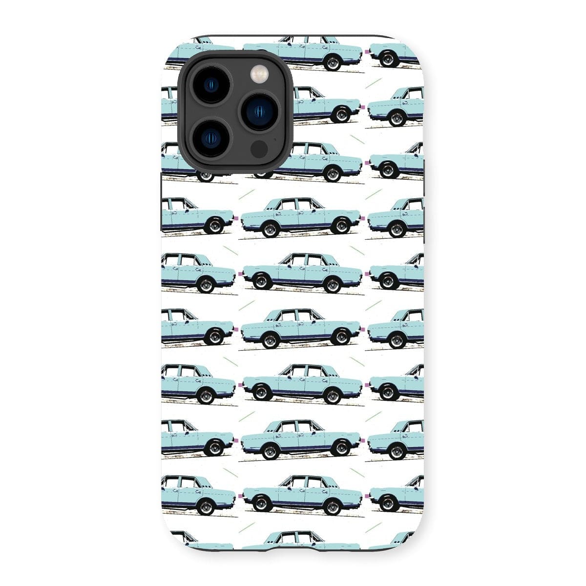 Casezest Mobile Phone Case for iPhone 14 Pro / Matte Malibu Sedan Design