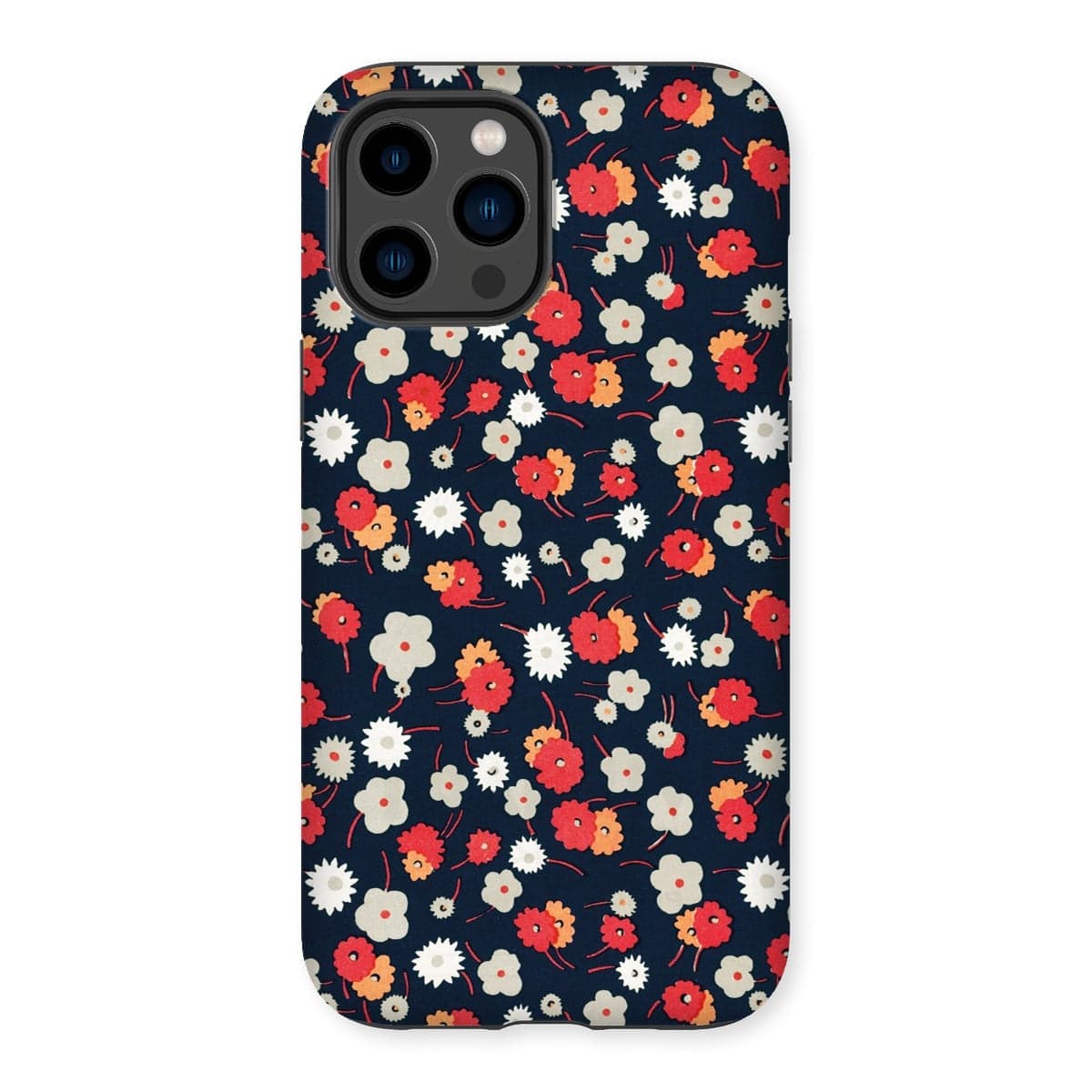 Casezest Mobile Phone Case for iPhone 14 Pro Max / Matte Goy Flowers Design