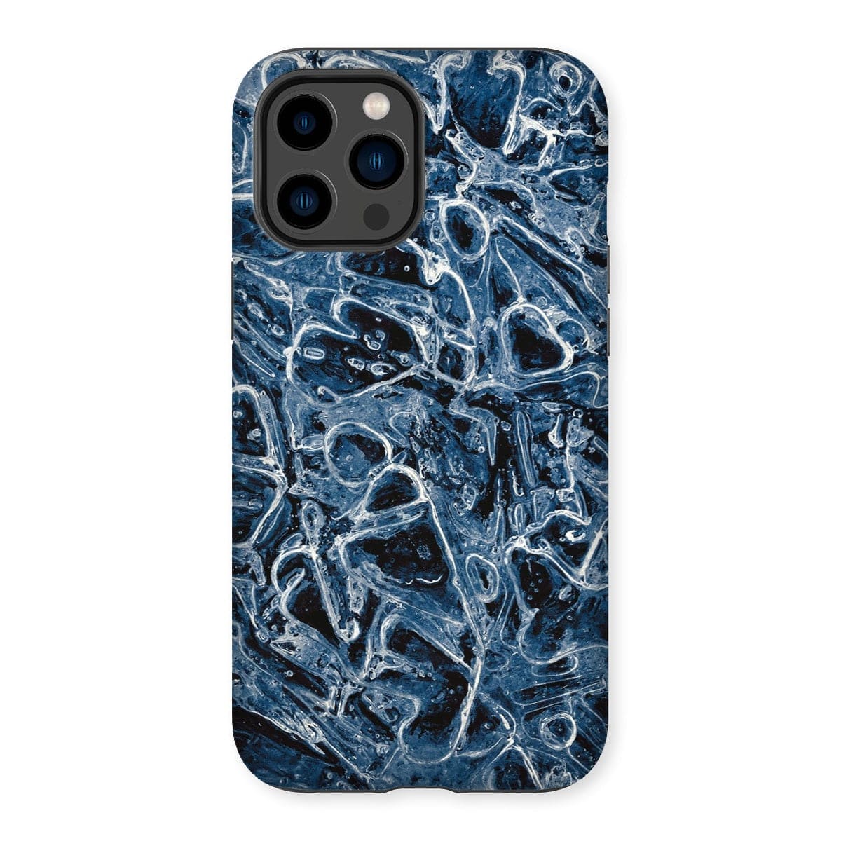 Casezest Mobile Phone Case for iPhone 14 Pro Max / Matte Ice Flow Design