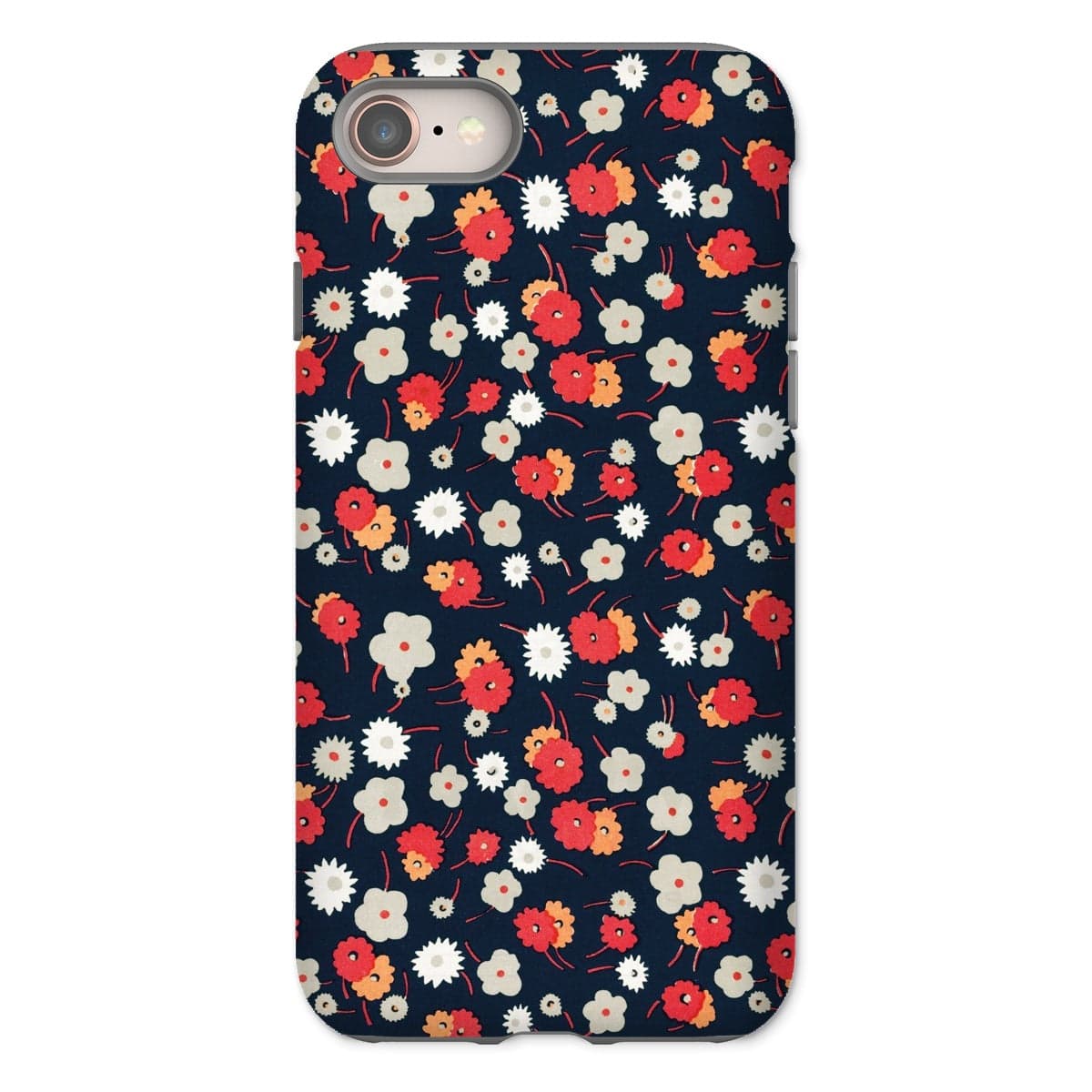 Casezest Mobile Phone Case for iPhone 8 / Matte Goy Flowers Design