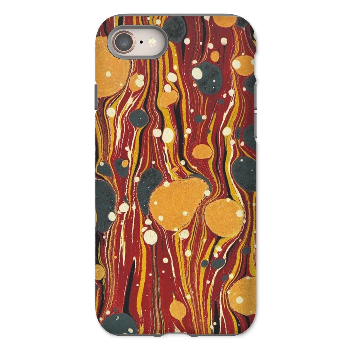 Casezest Mobile Phone Case for iPhone 8 / Matte Pope Painted Paper Design