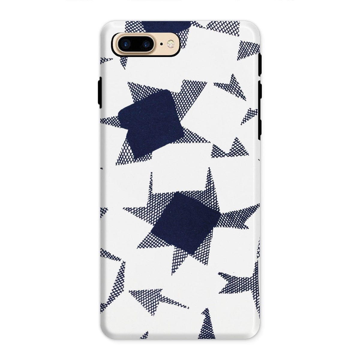 Casezest Mobile Phone Case for iPhone 8 Plus / Matte Rouit Abstract Design