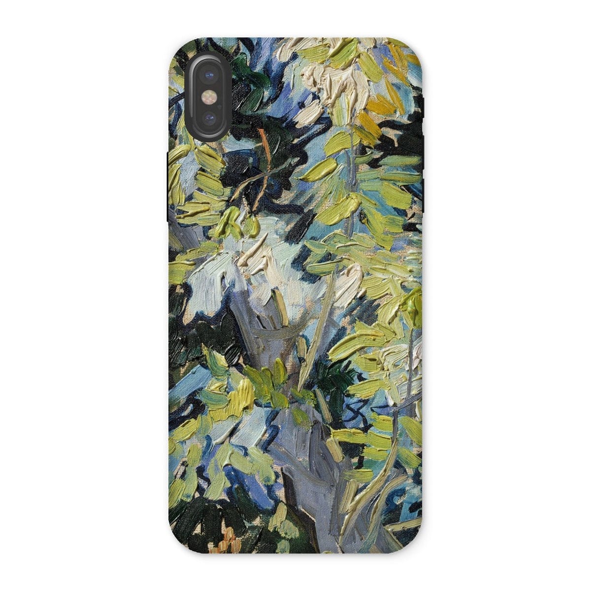 Casezest Mobile Phone Case for iPhone X / Matte Van Gogh Acacia Design