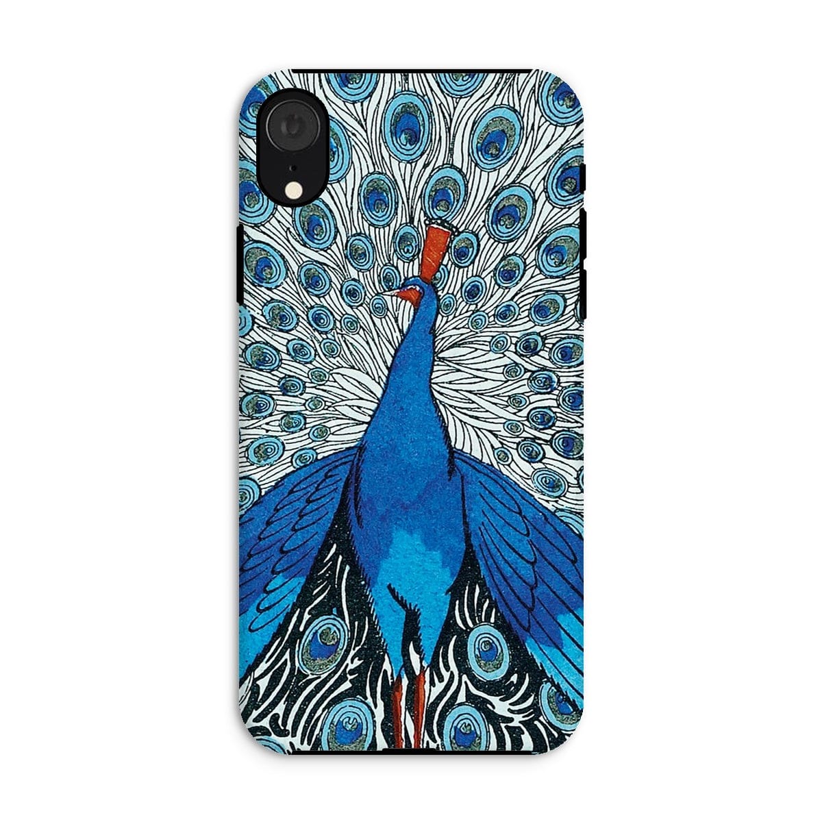 Casezest Mobile Phone Case for iPhone XR / Matte Fancy Peacock Design